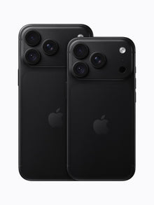 iPhone 18 Pro ve iPhone 18 Pro Max siyah renk resmi ürün görseli