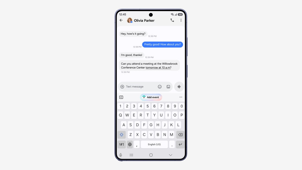 Samsung One UI 9 Galaxy S26 resmi görseli