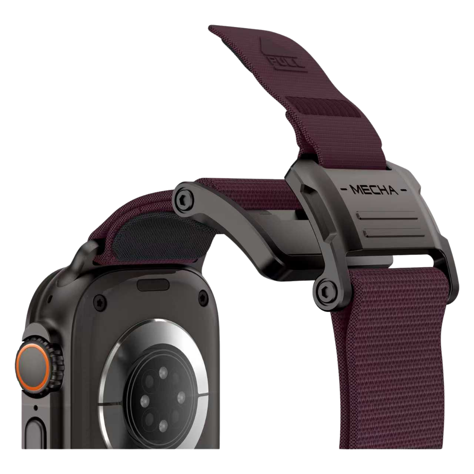 Mecha Band Sport Style 301 Stainless Steel Magnetic Connection iwatch S & Ultra 44MM~49MM