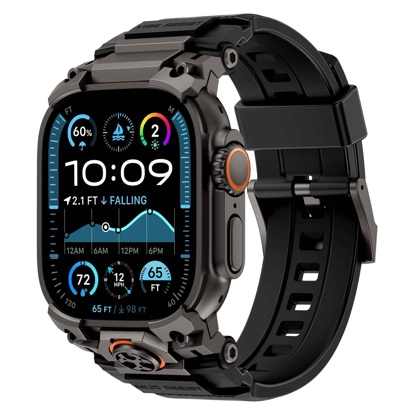 Armor Band Tough Guy Style 301 Stainless Steel iwatch Ultra 49MM