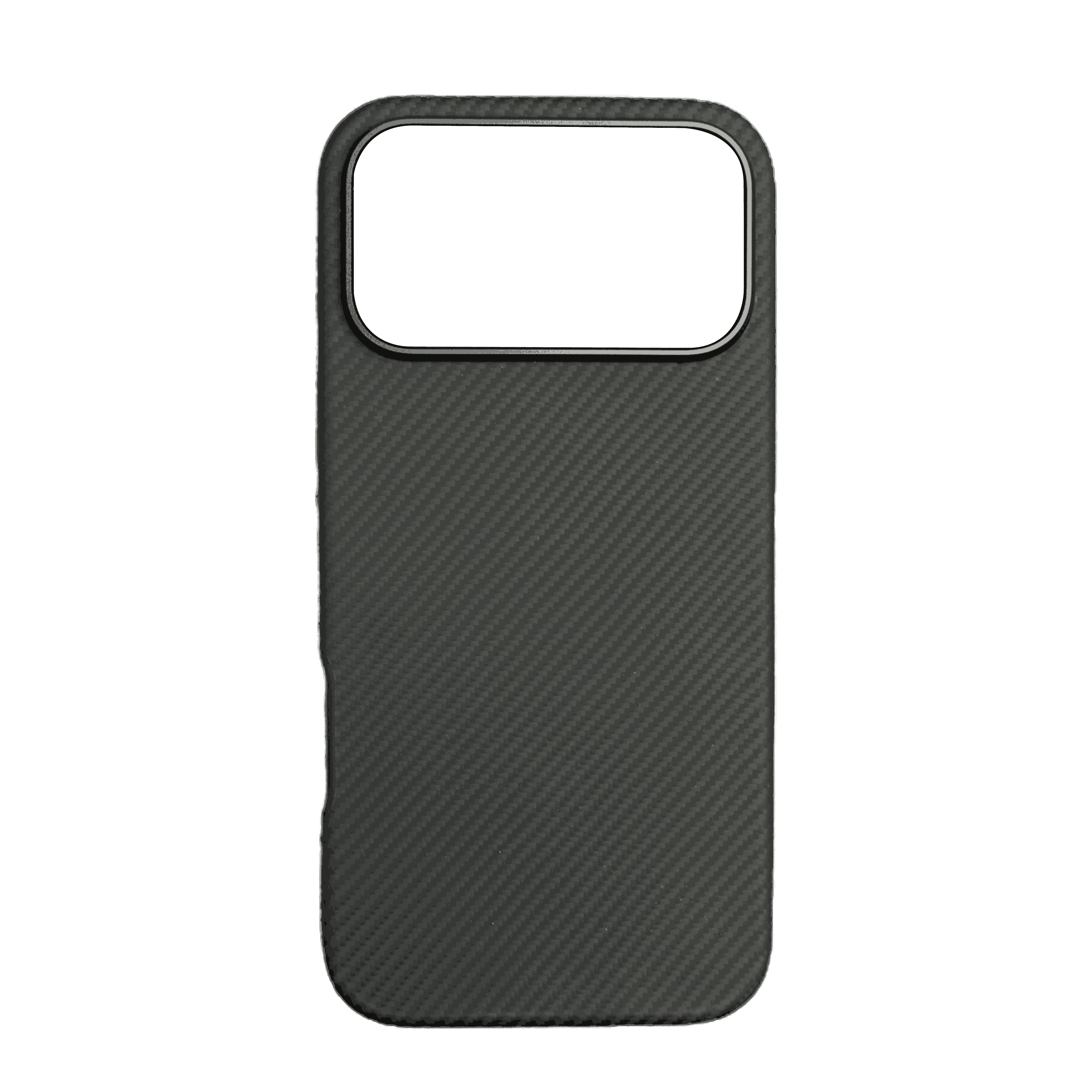 Iphone Aramid fiber full-coverage phone case ultimate protection Black