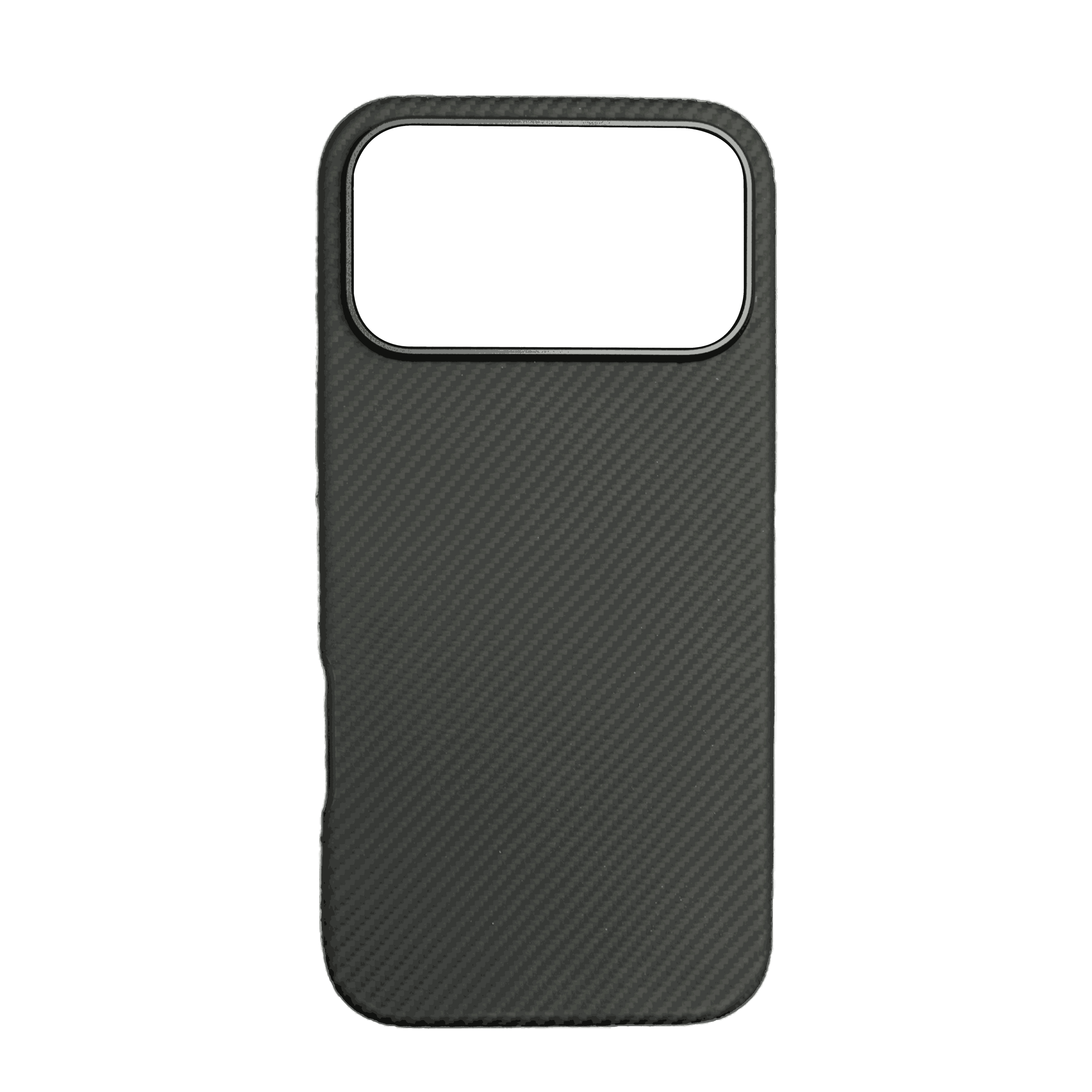 Iphone Aramid fiber full-coverage phone case ultimate protection Black