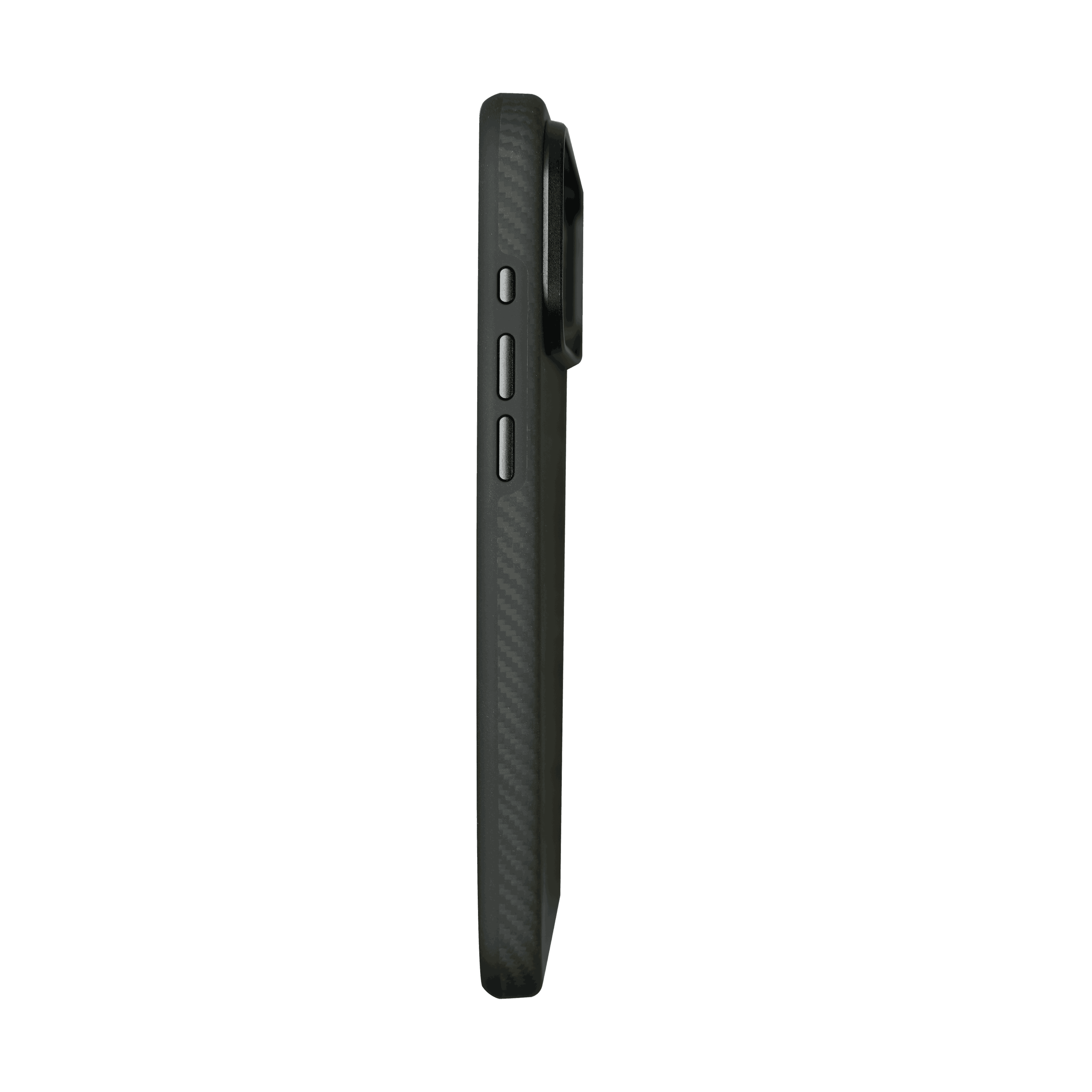 Iphone Aramid fiber full-coverage phone case ultimate protection Black