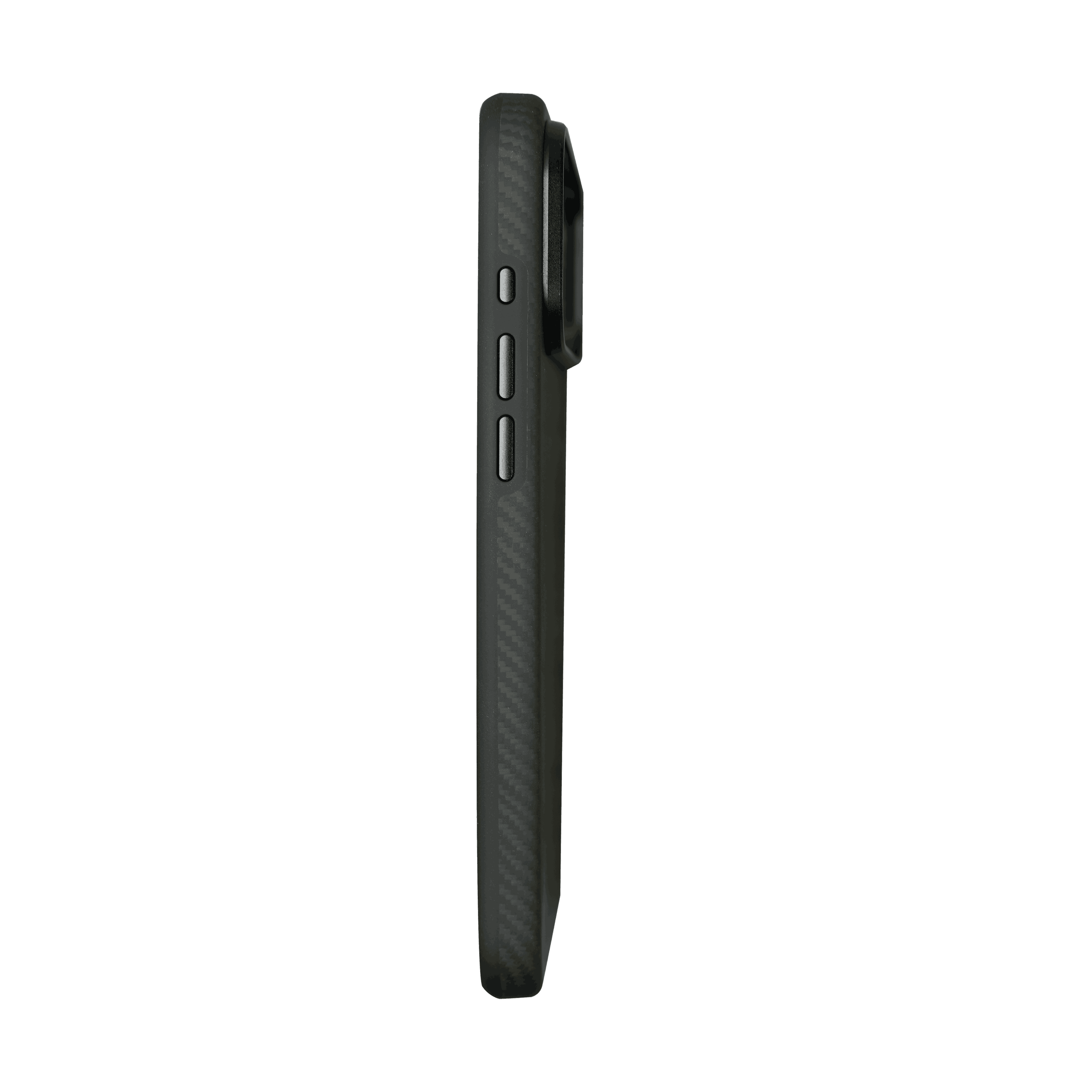 Iphone Aramid fiber full-coverage phone case ultimate protection Black