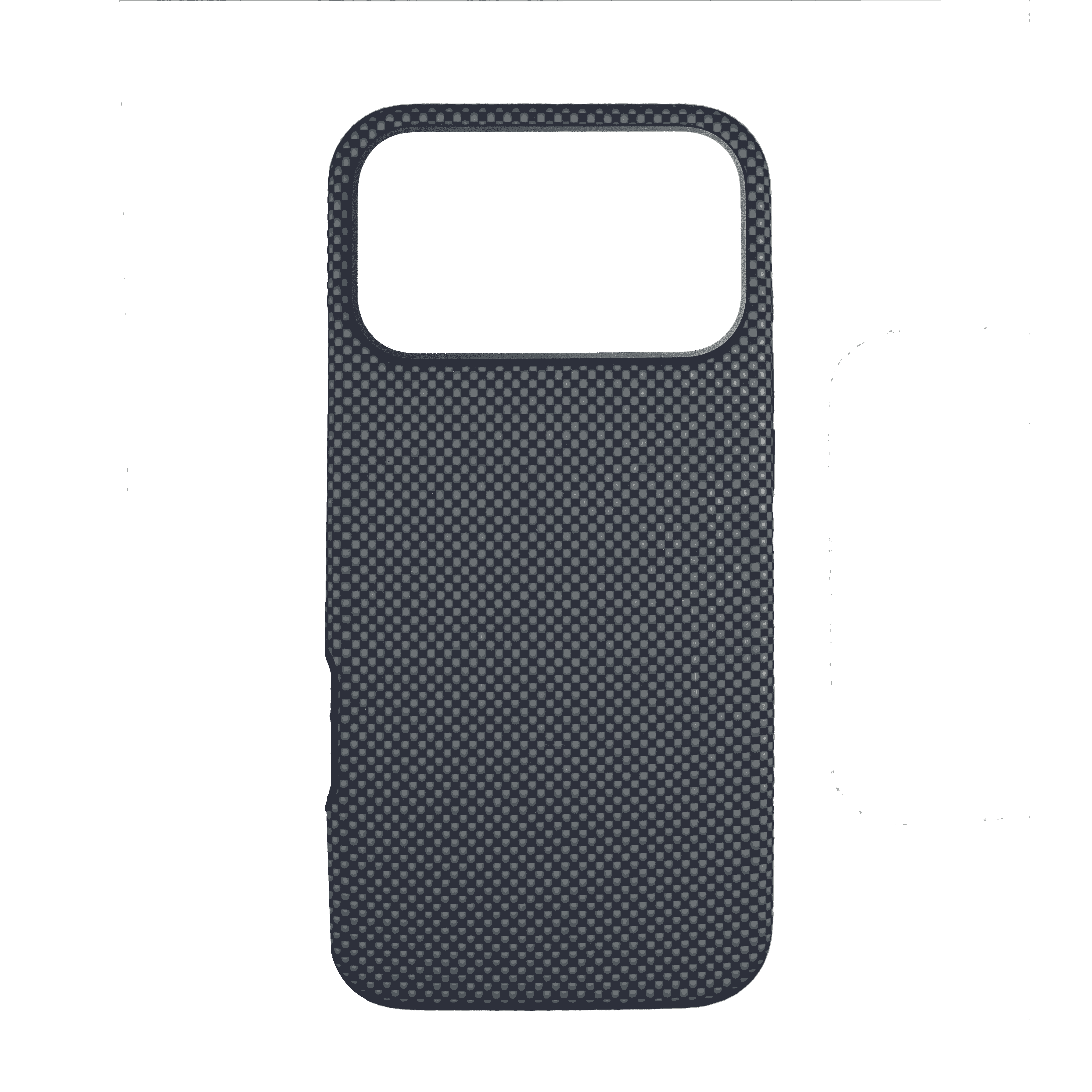 Iphone Aramid fiber full-coverage phone case ultimate protection blue