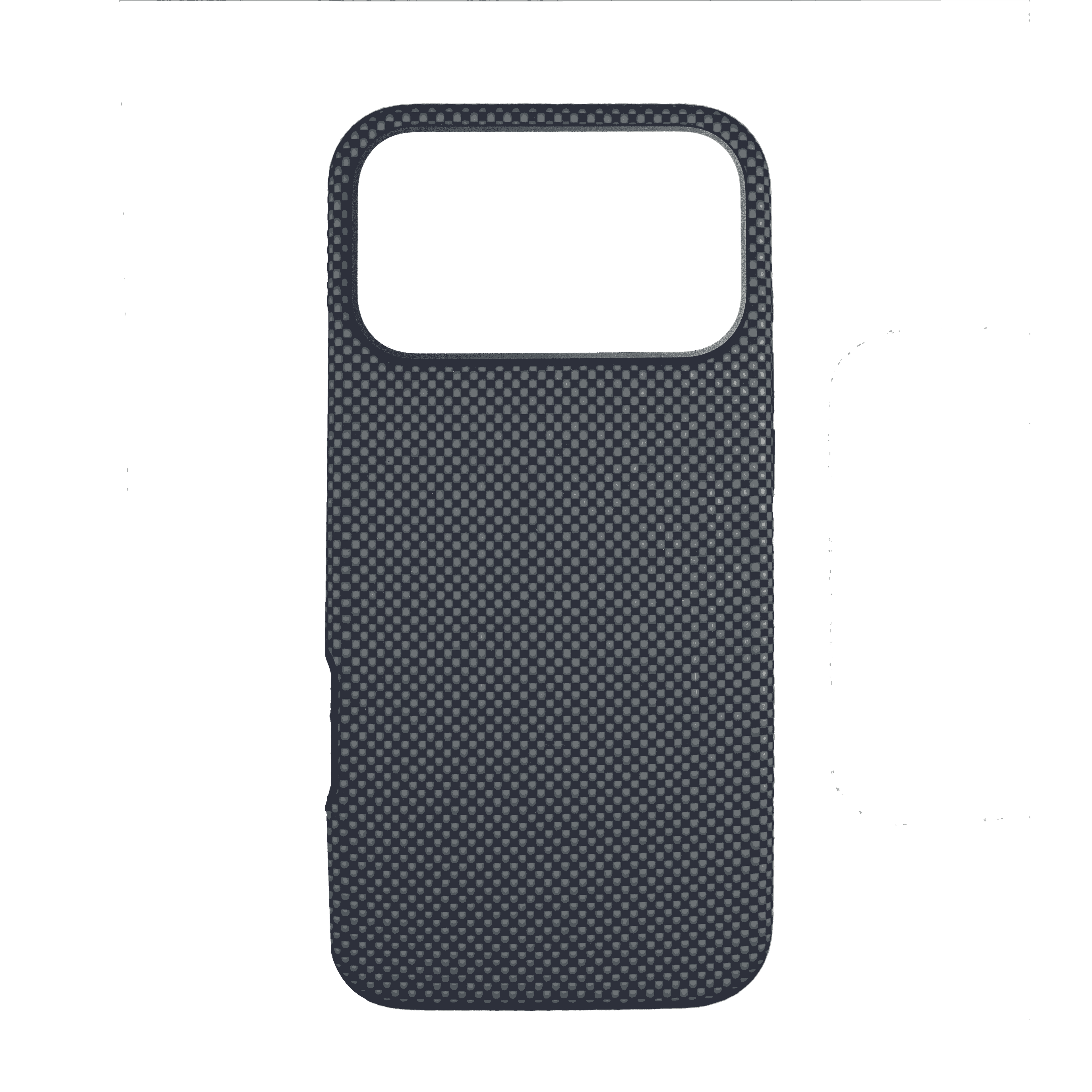Iphone Aramid fiber full-coverage phone case ultimate protection blue