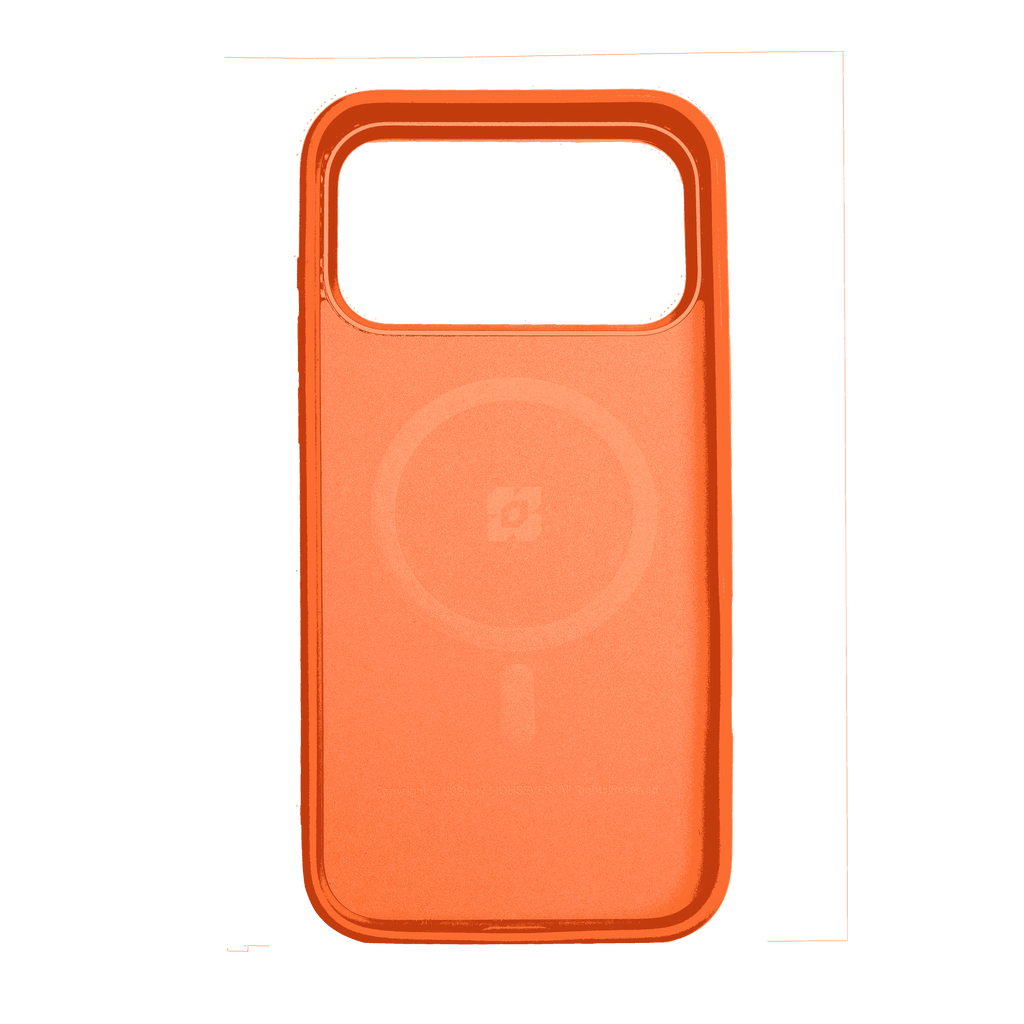 Iphone Aramid fiber full-coverage phone case ultimate protection orange