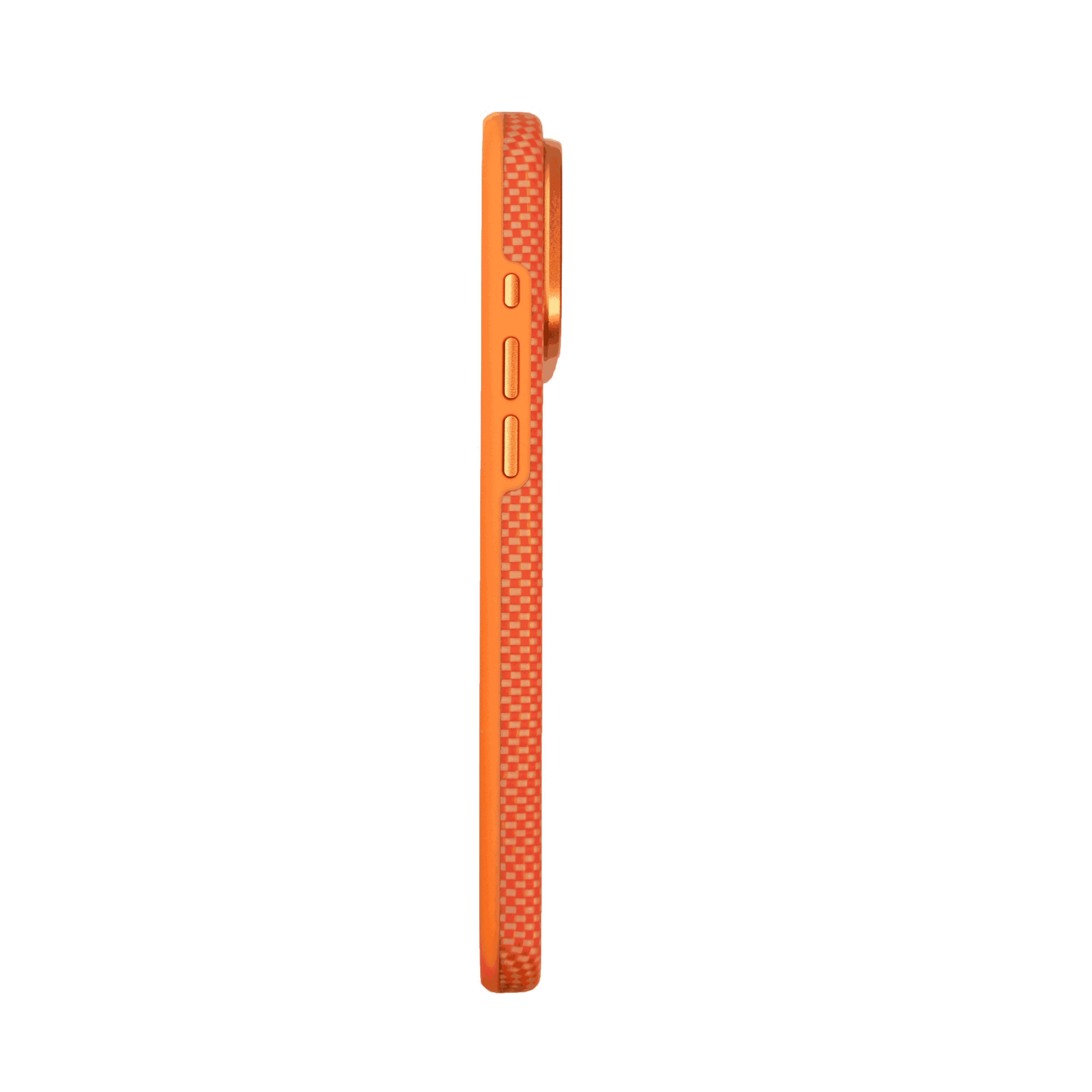 Iphone Aramid fiber full-coverage phone case ultimate protection orange