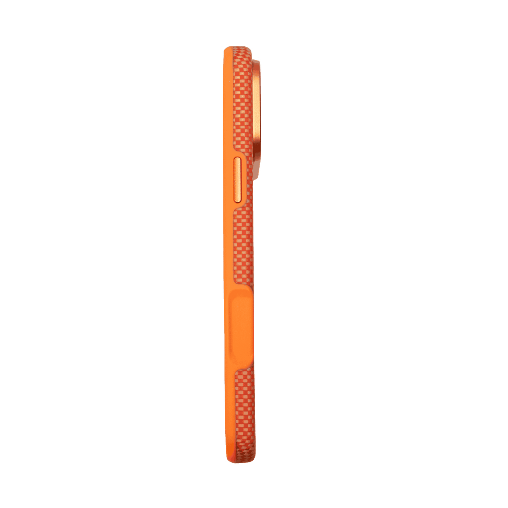 Iphone Aramid fiber full-coverage phone case ultimate protection orange