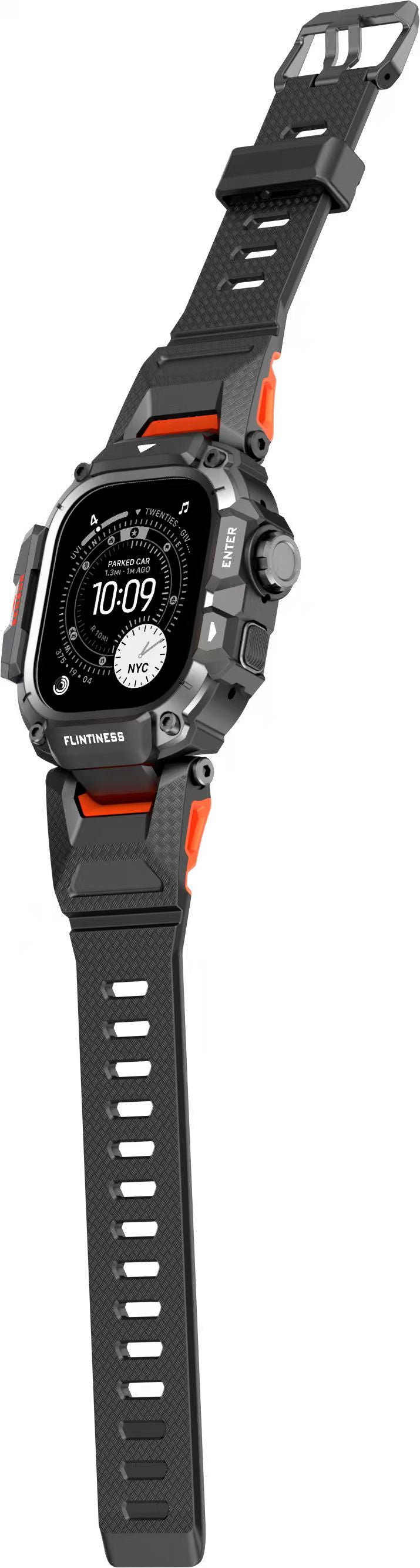 Punk Fortress Style Ultimate Protection for Extreme Sport Athlete iWatch Ultra 49MM