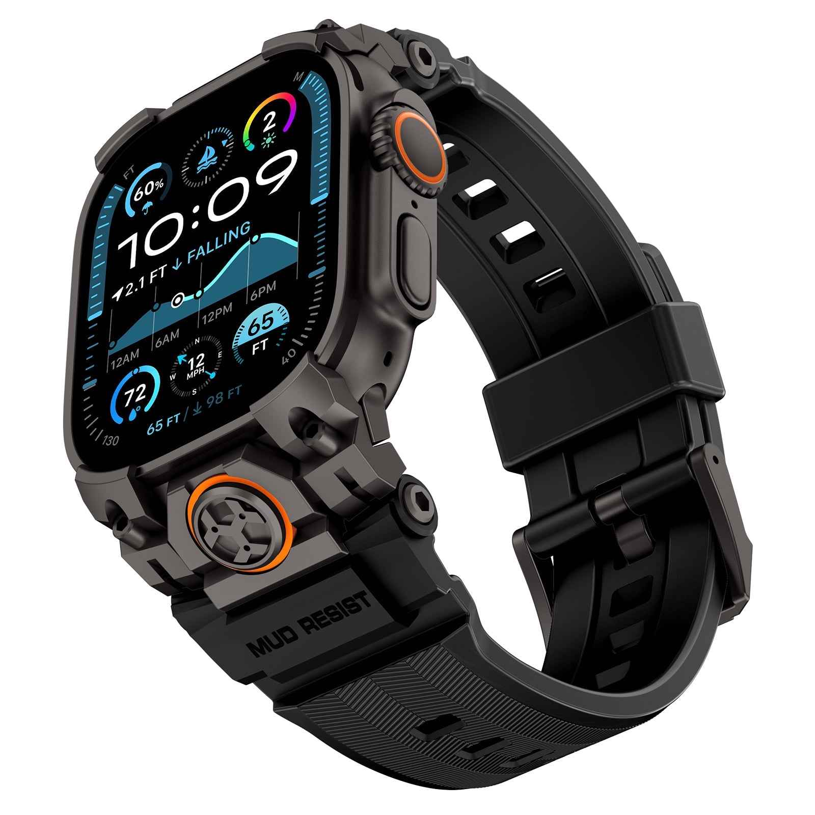 Armor Band Tough Guy Style 301 Stainless Steel iwatch Ultra 49MM