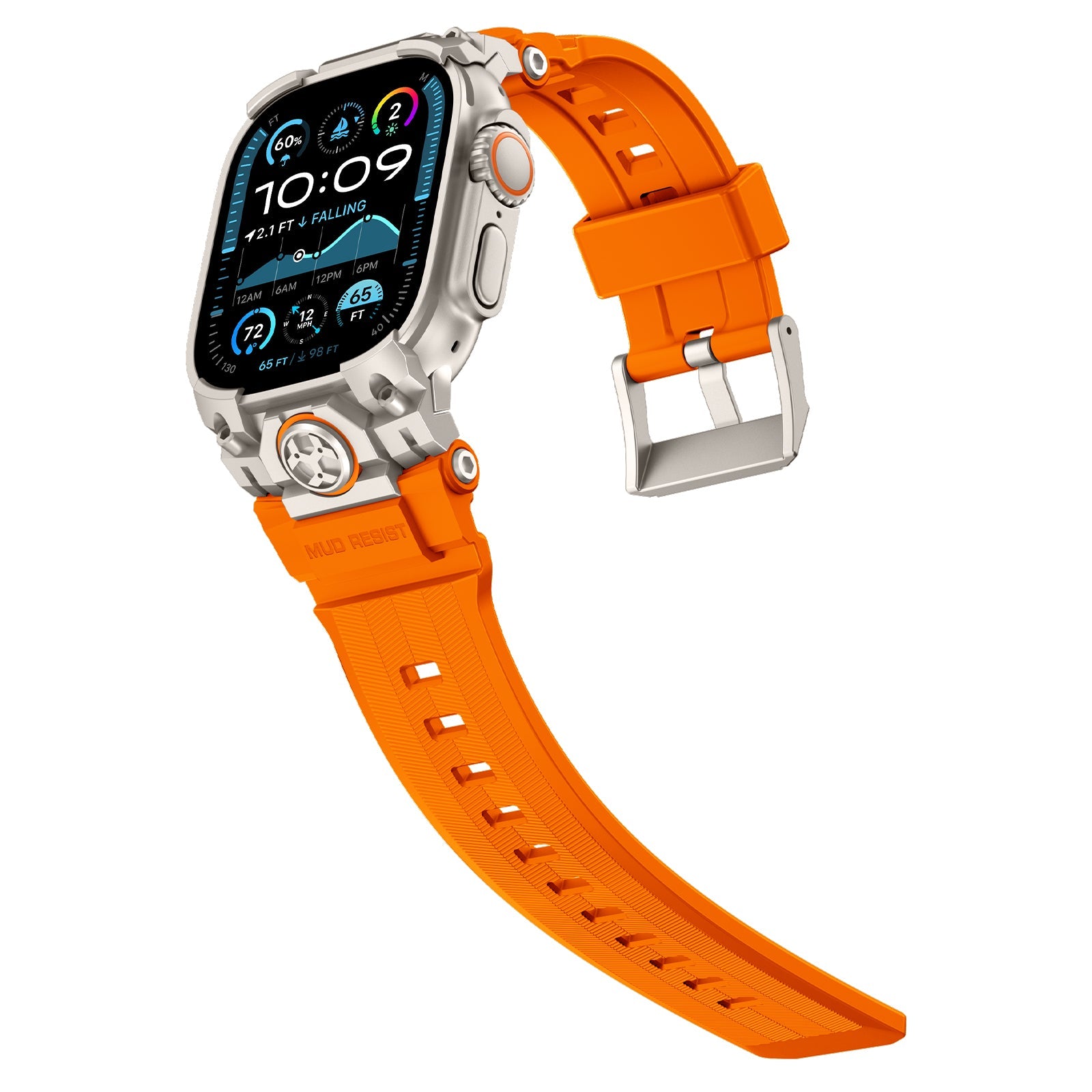 Armor Band Tough Guy Style 301 Stainless Steel iwatch Ultra 49MM