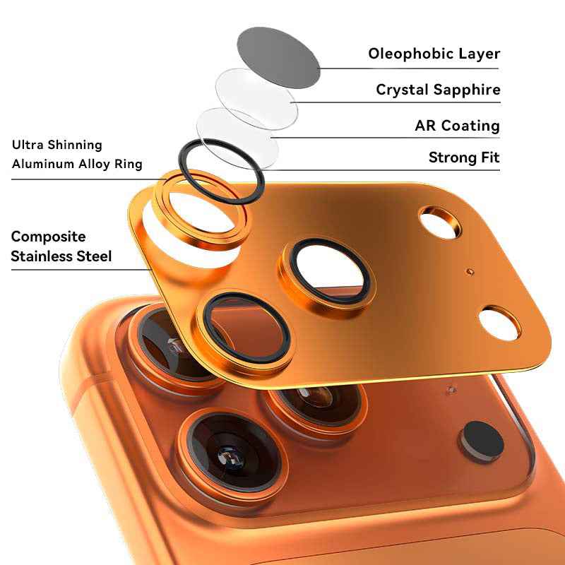99.99% Sapphire Full Aluminum lens Mohs 9 Hardness AR Coating Crystal Clear