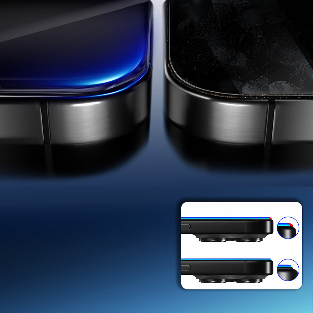 iPhone 15 Mohseven Safir Coating HD Temperli Cam Ekran Koruyucu ürün görseli