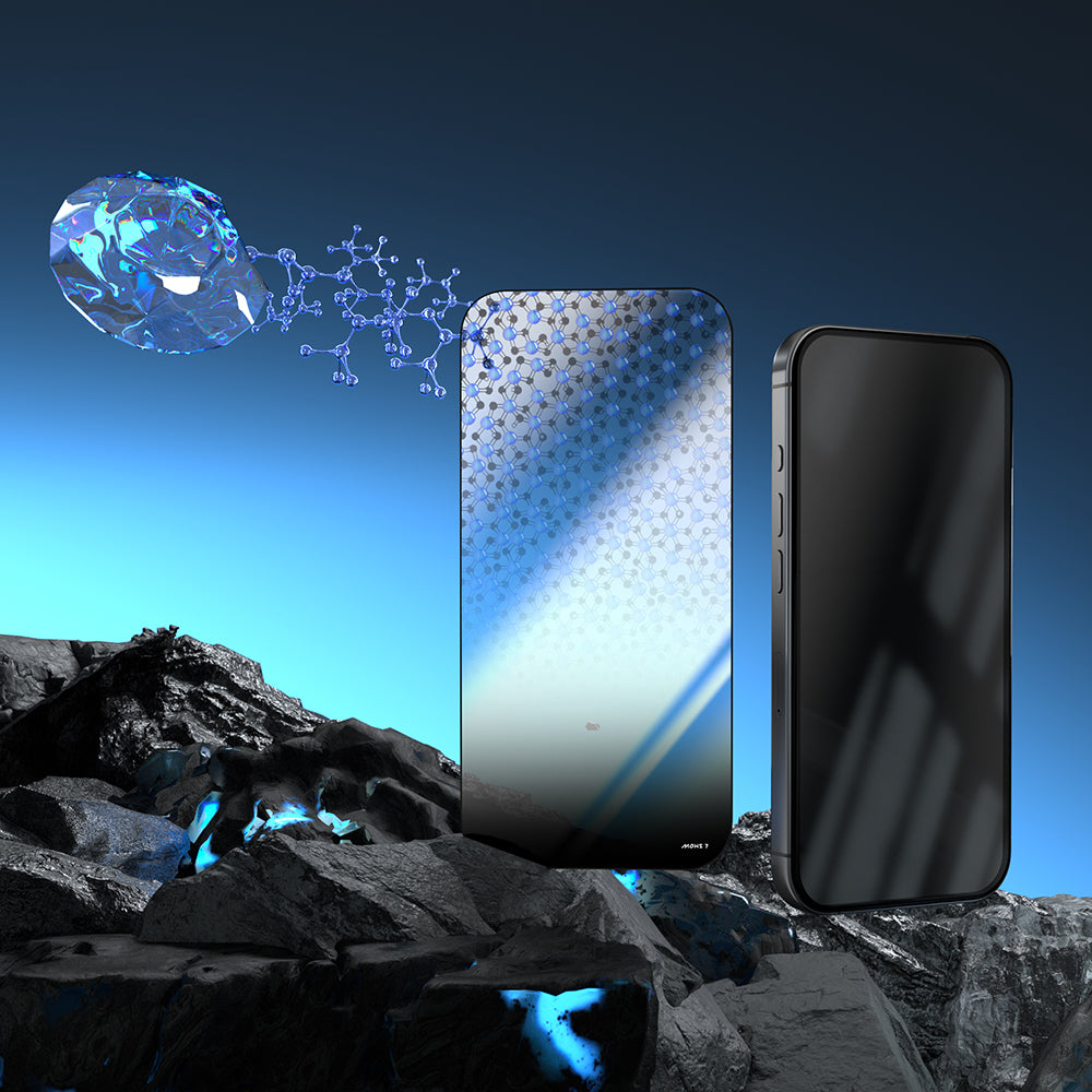iPhone 15 Plus Mohseven Safir Coating HD Temperli Cam Ekran Koruyucu ürün görseli