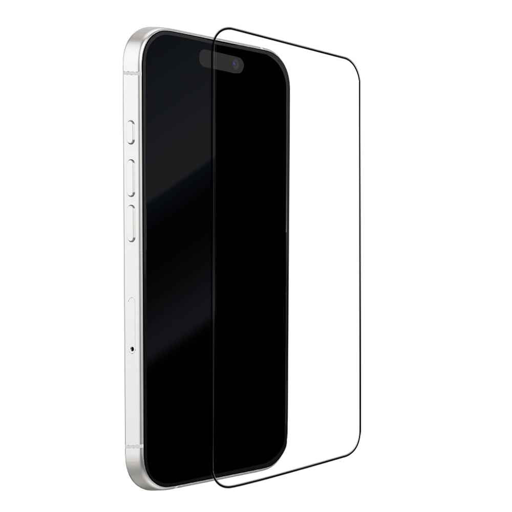 iPhone 16 Pro Mohseven M7 HD Safir Kaplama Temperli Cam Ekran Koruyucu + Kolay Uygulama Aparatı