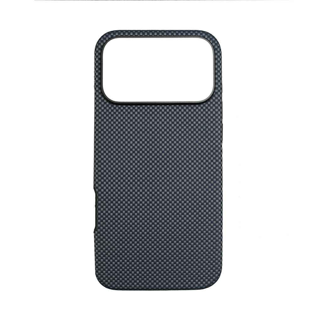 iPhone 17 Pro Kılıf M-safe Şarj Özellikli Mohseven 1500D Aramid Fiber Kapak