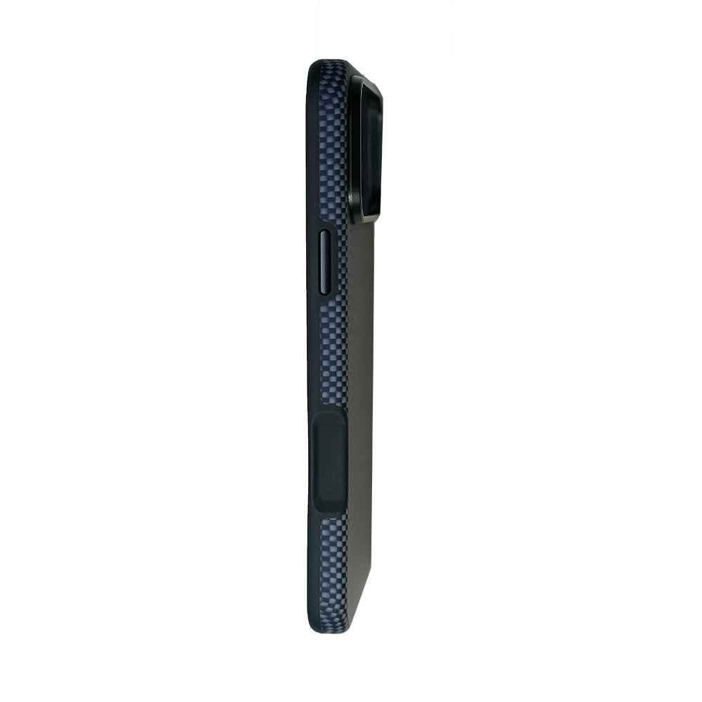 iPhone 17 Pro Kılıf M-safe Şarj Özellikli Mohseven 1500D Aramid Fiber Kapak
