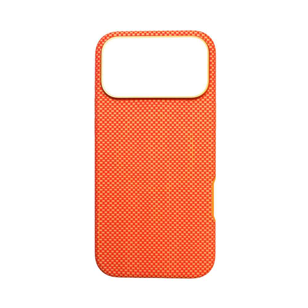 iPhone 17 Pro Max Kılıf M-safe Şarj Özellikli Mohseven 1500D Aramid Fiber Kapak