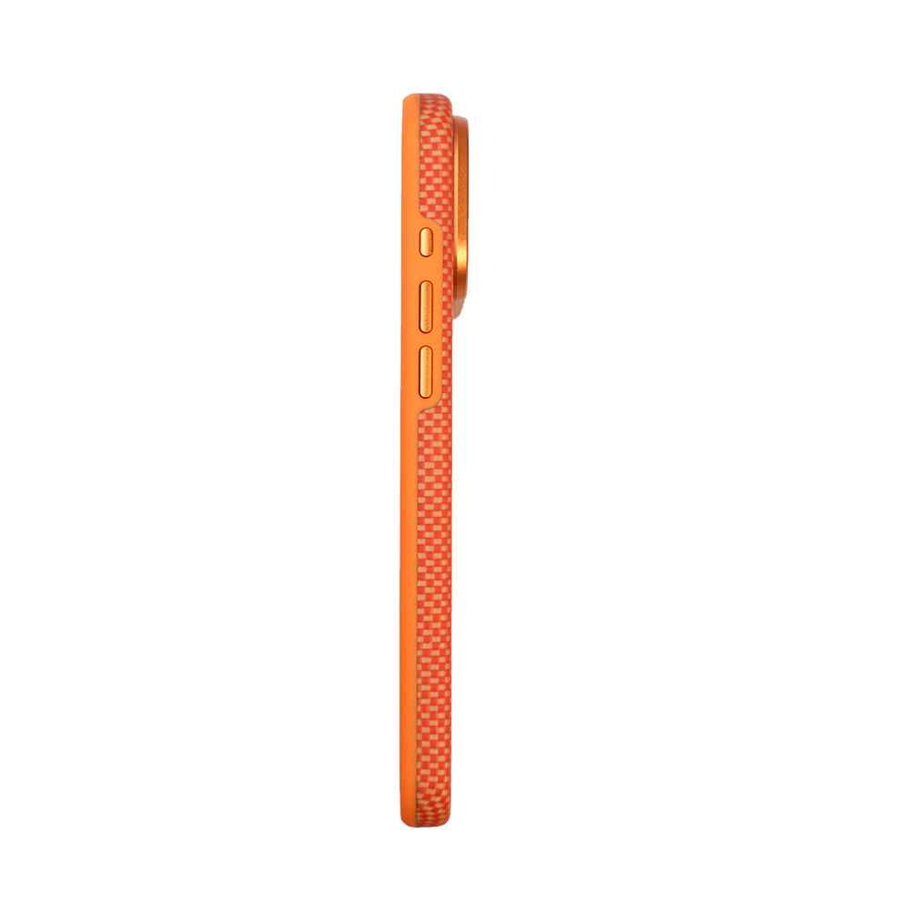 iPhone 17 Pro Max Kılıf M-safe Şarj Özellikli Mohseven 1500D Aramid Fiber Kapak