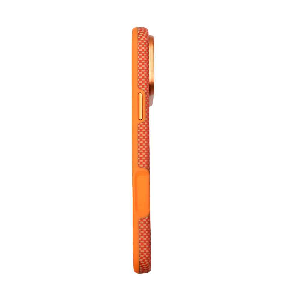iPhone 17 Pro Max Kılıf M-safe Şarj Özellikli Mohseven 1500D Aramid Fiber Kapak