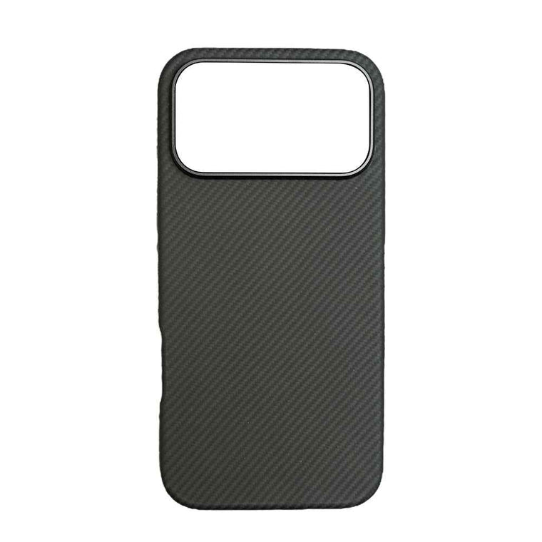 iPhone 17 Pro Max Kılıf M-safe Şarj Özellikli Mohseven 600D Aramid Fiber Kapak