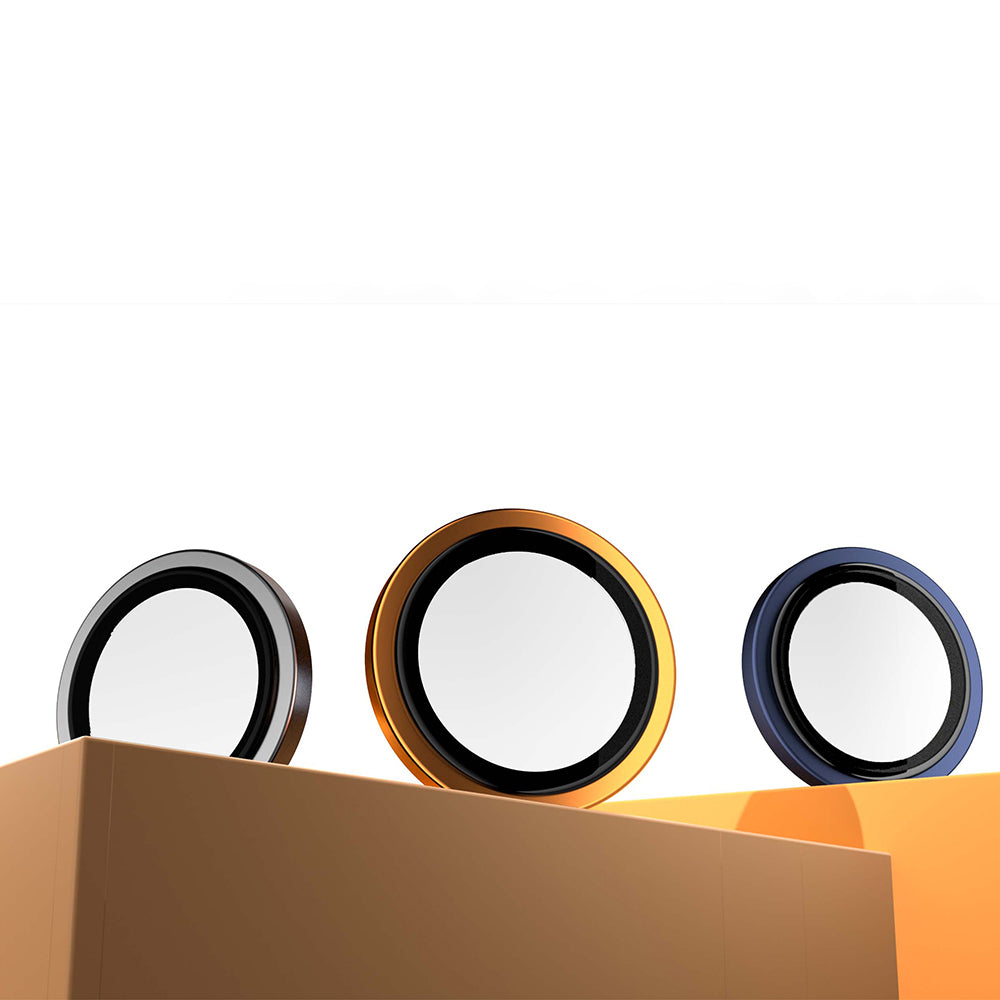 Apple iPhone Mohseven Gerçek Safir Kamera Lens Koruyucu Çekim Kalitesini Etkilemez Anti Reflective