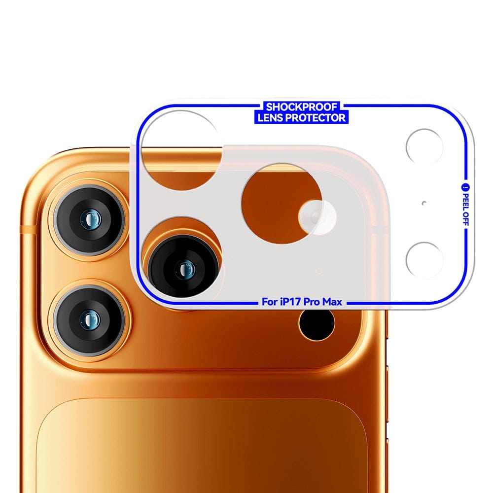 Apple iPhone 17 Pro Mohseven Pet Film Kamera Çerçeve Koruyucu - Mohseven TR