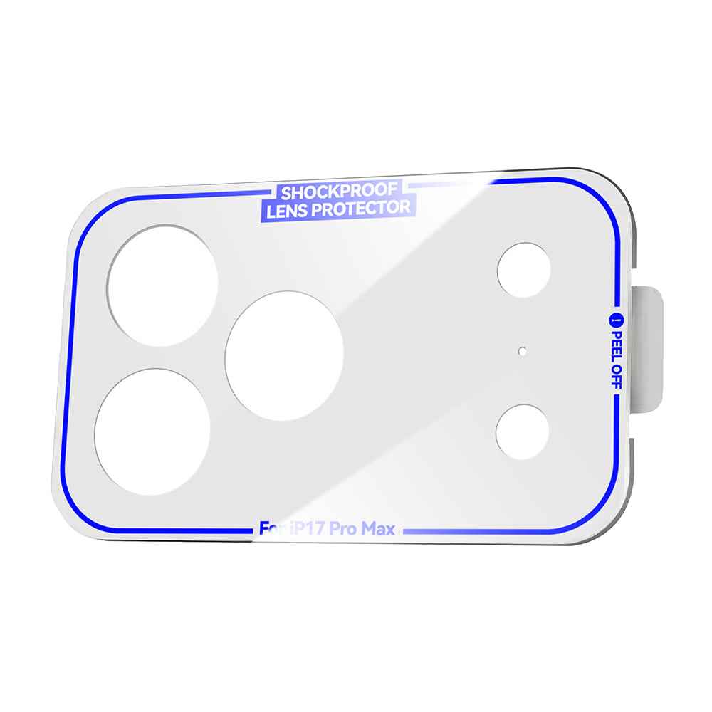 iPhone 17 Pro Mohseven Pet Film Kamera Çerçeve Koruyucu