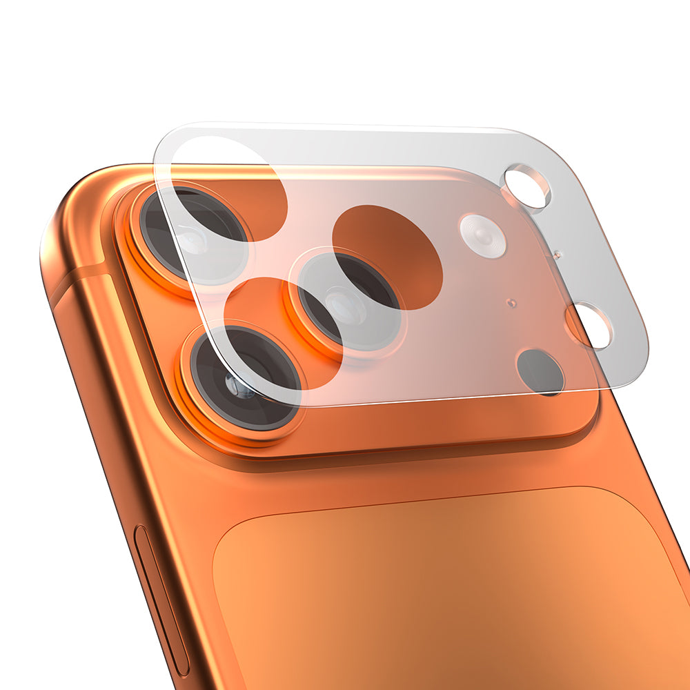 iPhone 17 Pro Mohseven Pet Film Kamera Çerçeve Koruyucu - Şeffaf renk ürün görseli
