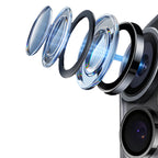 iPhone 17 Pro Mohseven Safir Yansıma Önleyici Kamera Lens Koruyucu ürün görseli