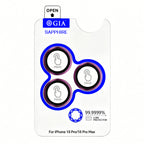 iPhone 18 Pro Max Mohseven Safir Tekli Alüminyum Safir Kamera Lens Koruyucu ürün görseli