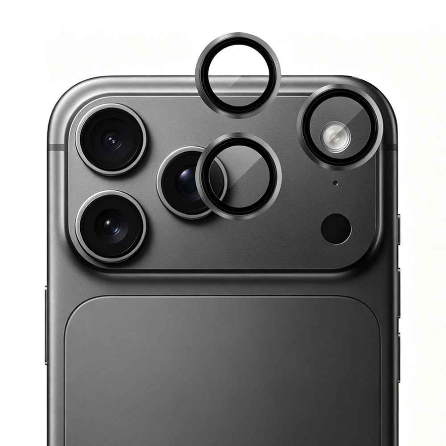 iPhone 18 Pro Max Mohseven Safir Tekli Alüminyum Safir Kamera Lens Koruyucu