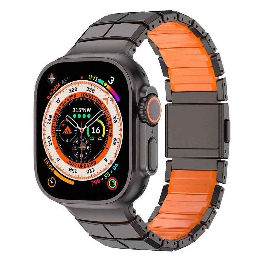 Apple Watch 10-11-12 46mm Mohseven Apple Watch Titancore No.1 Metal Kordon