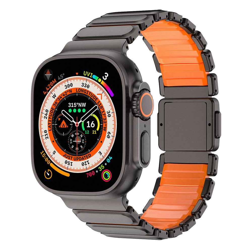 Apple Watch 44mm Mohseven Apple Watch Titancore No.2 Çelik Kordon