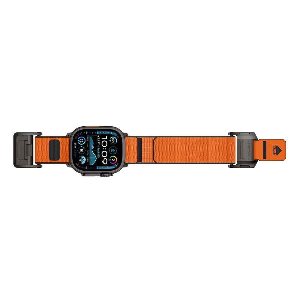 Apple Watch Seri 7-8-9 42mm-44mm-45mm Mohseven Apple Watch Mecha Sport Hasır Kordon