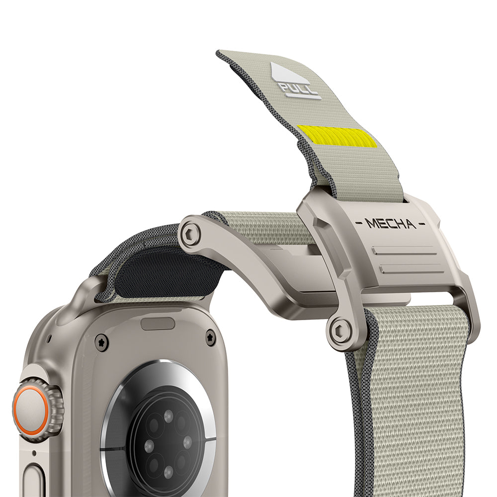 Apple Watch 7 45mm Mohseven Apple Watch Mecha Sport Hasır Kordon ürün görseli