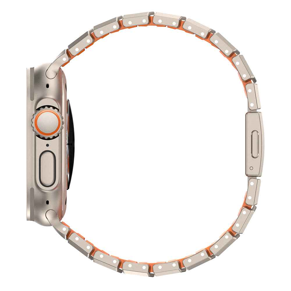 Apple Watch 7 45mm Mohseven Apple Watch Titancore No.1 Metal Kordon