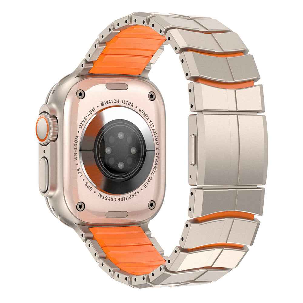 Apple Watch 7 45mm Mohseven Apple Watch Titancore No.1 Metal Kordon