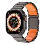 Apple Watch 7 45mm Mohseven Apple Watch Titancore No.2 Çelik Kordon