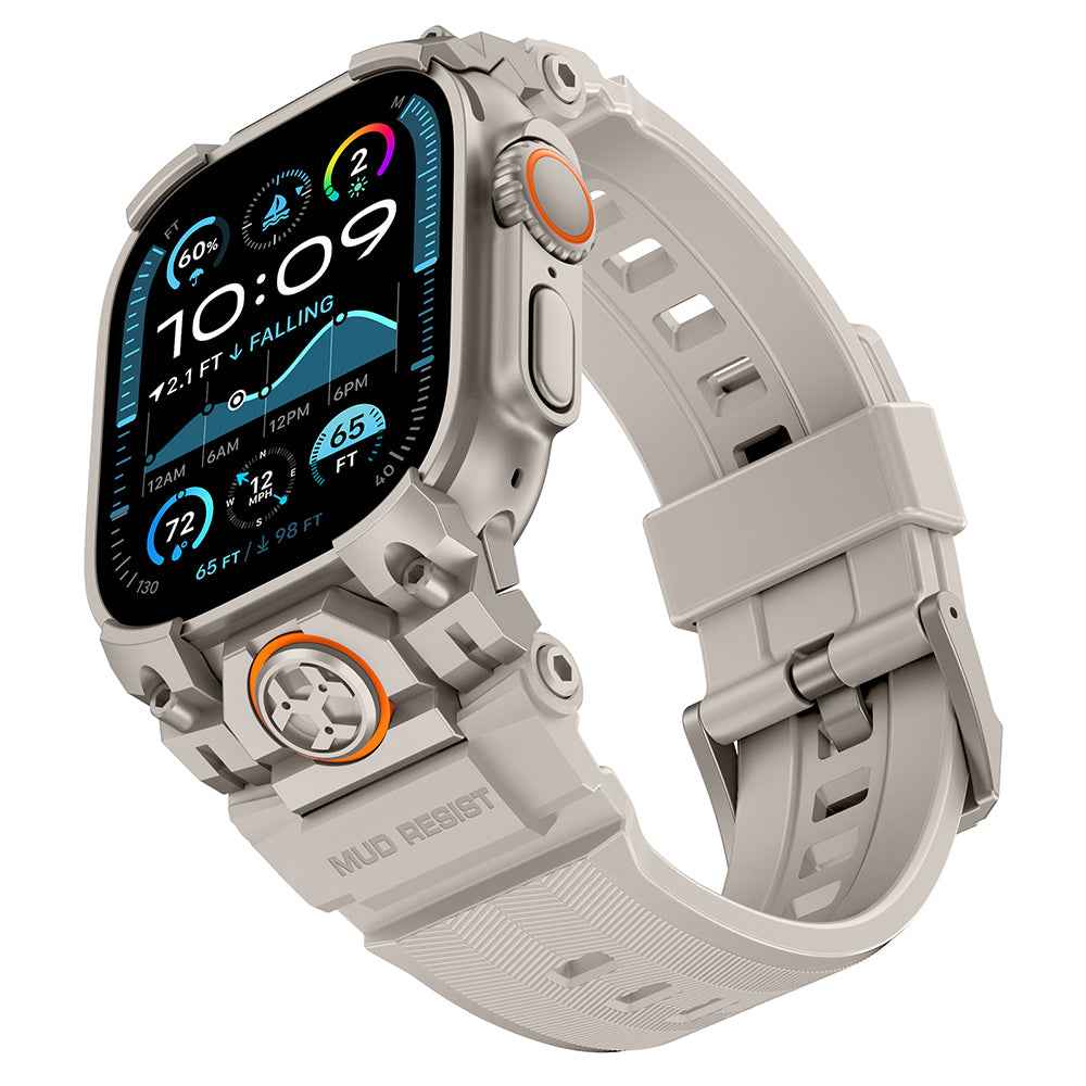 Apple Watch Ultra 49mm Mohseven Apple Watch Armor Silikon Kordon