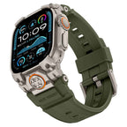 Apple Watch Ultra 49mm Mohseven Apple Watch Armor Silikon Kordon