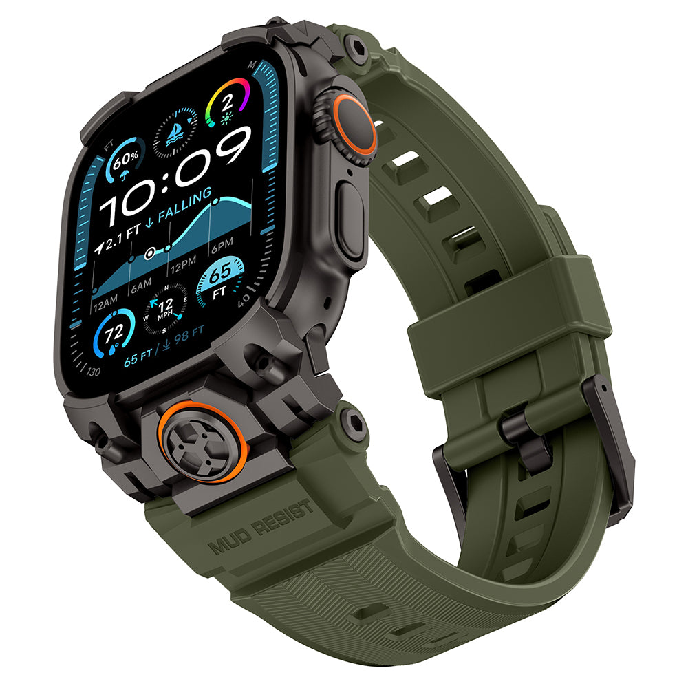 Apple Watch Ultra 49mm Mohseven Apple Watch Armor Silikon Kordon ürün görseli