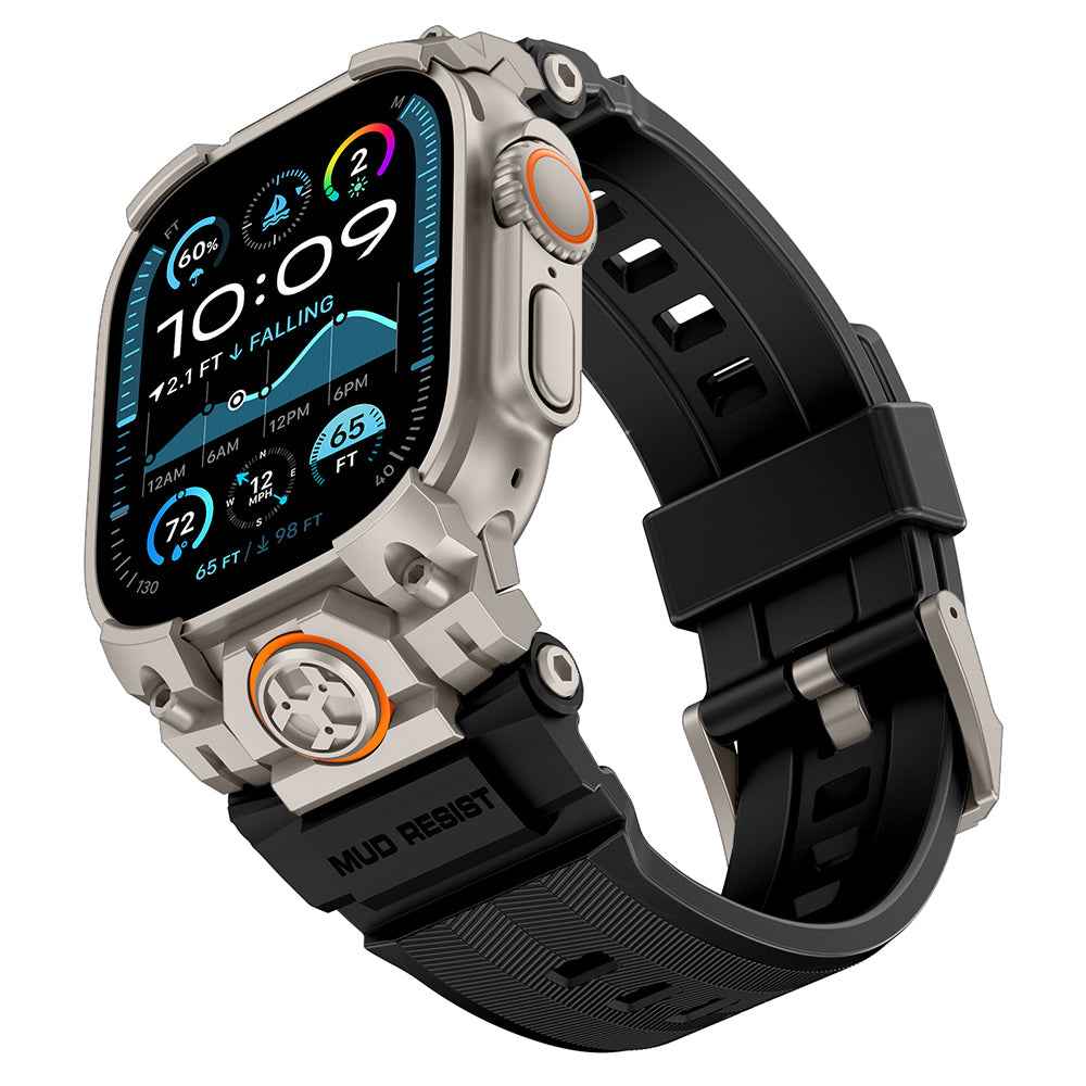 Apple Watch Ultra 49mm Mohseven Apple Watch Armor Silikon Kordon