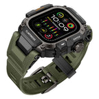 Apple Watch Ultra 49mm Mohseven Apple Watch Punk Fortress Serisi Kasa Koruyuculu Silikon Kordon