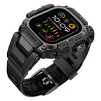 Apple Watch Ultra 49mm Mohseven Apple Watch Punk Fortress Serisi Kasa Koruyuculu Silikon Kordon ürün görseli