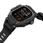 Apple Watch Ultra 49mm Mohseven Apple Watch Punk Fortress Serisi Kasa Koruyuculu Silikon Kordon ürün görseli