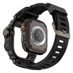 Apple Watch Ultra 49mm Mohseven Apple Watch Punk Fortress Serisi Kasa Koruyuculu Silikon Kordon ürün görseli