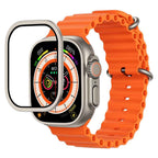 Apple Watch Ultra 49mm Mohseven Apple Watch Serisi Safir Akıllı Saat Temperli Cam Ekran Koruyucu