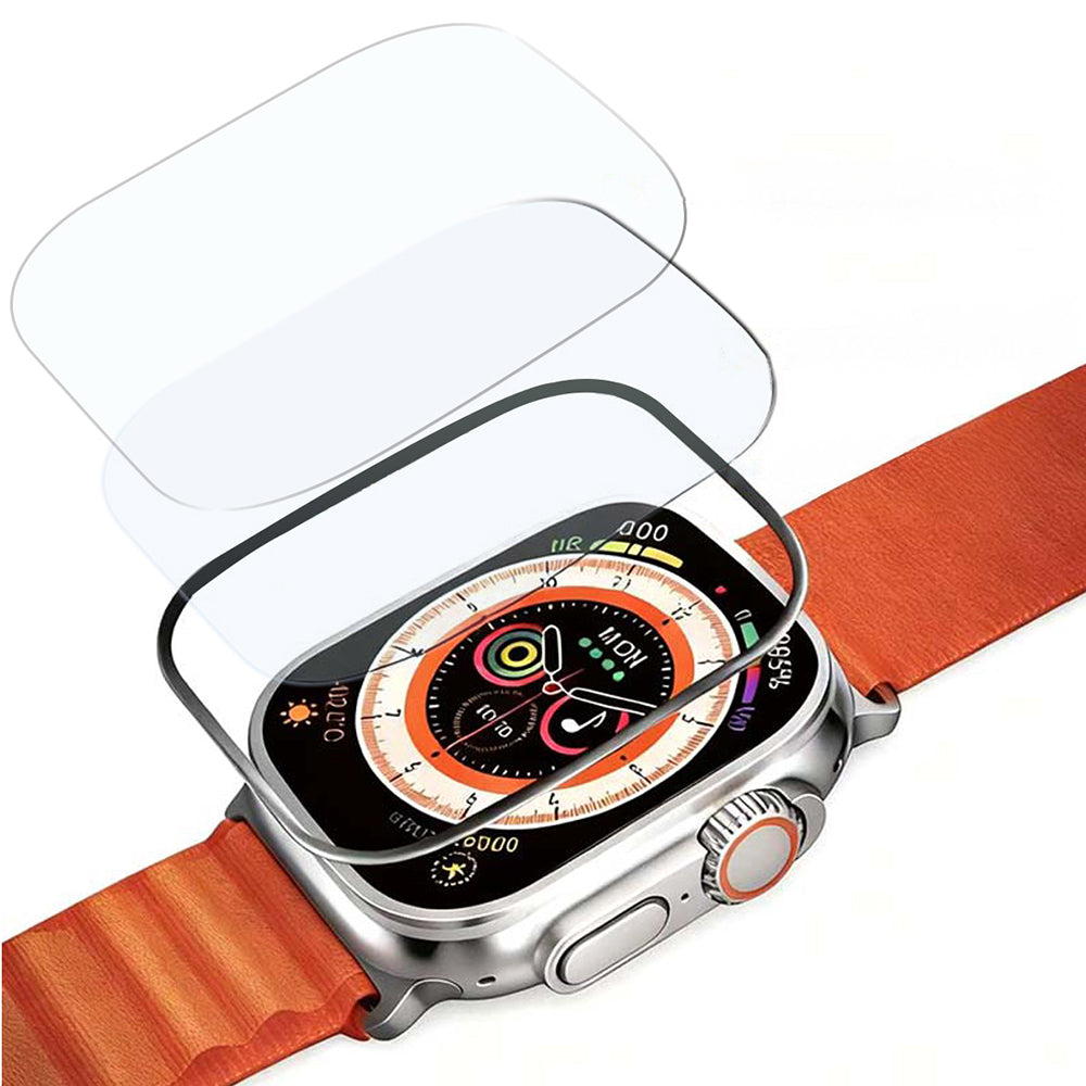 Apple Watch Ultra 49mm Mohseven Apple Watch Serisi Safir Akıllı Saat Temperli Cam Ekran Koruyucu ürün görseli